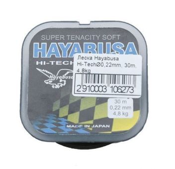 Жилка зимова Hayabusa Hi-Tech - Прозора - 30 м