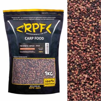 Микро-Пеллетс RPF SPOD-PVA "Classic" - Кальмар+Слива - 1 кг