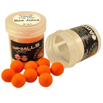 Бойли Mini Discharge Pop Ups Carpballs - 14mm - Bee Juice (Бджолиний нектар)