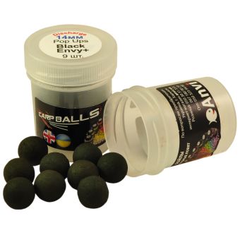 Бойли Mini Discharge Pop Ups Carpballs - 14mm - Black Envy +