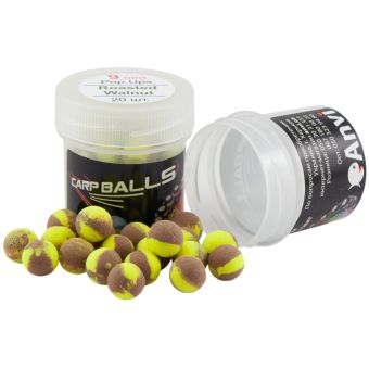 Бойлы пробник Carpballs Pop Ups Roasted Walnut 9 mm (Жареный грецкий орех)