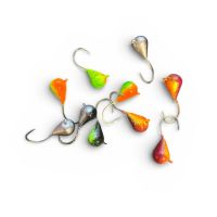 Мормышка Капля ручная работа Ассорти - Owner №10 (50458) - 10 шт/уп