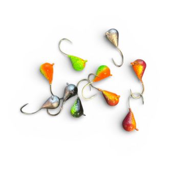 Мормышка Капля ручная работа Ассорти - Owner №10 (50458) - 10 шт/уп