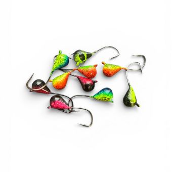 Мормышка Капля ручная работа Ассорти - Owner №8 (56508) - 10 шт/уп