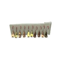 Мормышка Cobra New 2025 - Ручная работа - Лодочка - 10 шт.