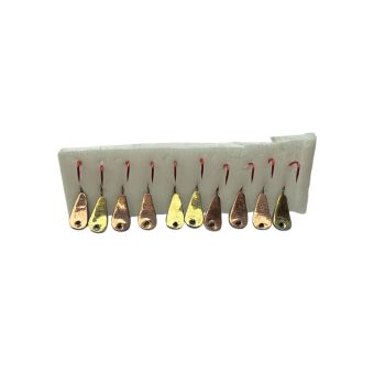 Мормышка Cobra New 2025 - Ручная работа - Лодочка - 10 шт.