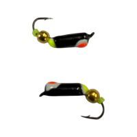 Мормышка Вольфрамовая "Латышка" Гвоздик - С шариком золото - МК1200