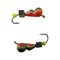 Мормышка Вольфрамовая "Латышка" Муравей - С кубиком серебро - МК1118