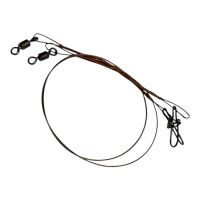 Набор поводков "Steel Hunter" Steinless steel - 20 см - Сталь - 2 шт.