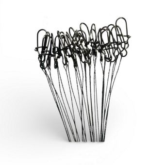 Набор поводков "Steel Hunter" Wolfram - 25 см - 50 шт/уп