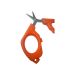 Ножницы рыбацкие Tunala Оранжевые (Orange) - 9,2 см - 15 г
