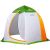 Палатка зимняя Fishing ROI Tornado Ise 3 - 220x220x180 см - Белый/Зелёный/Оранжевый
