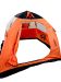 Намет зимовий Fishing ROI Ice Fishing - 200x200x160 см - Помаранчевий/Білий/Коричневий