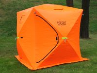 Палатка куб - Fly Cat Winter Tent Ice Cube - Оранжевая