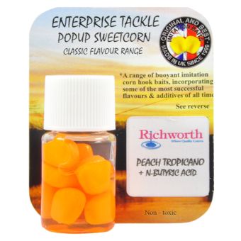 Силіконова кукурудза Richworth - Peach Tropicano + N-Butyric Acid Corn Fluoro Orange