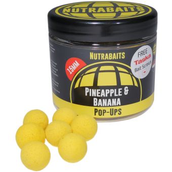 Бойли плаваючі Nutrabaits Pineapple&Banana