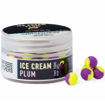 Бойли pop-up Carp Catchers «Ice Cream Plum» 10 мм - Двоколірні