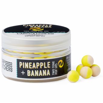 Бойли pop-up Carp Catchers «Pineapple&Banana» 10 мм - Двоколірні