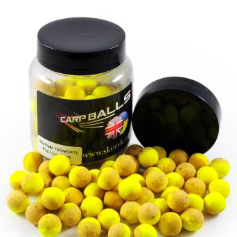 Бойлы Carpballs Pop Ups The Nuts Yellowberry 10mm (аромат ореха и жёлтой ягоды)