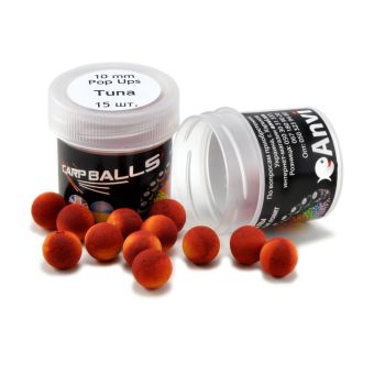 Бойли Mini Pop Ups CARPBALLS 10 мм Tuna (Тунець)