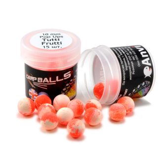 Бойлы Mini Pop Ups CARPBALLS 10 мм Tutti Frutti (тутти-фрутти)