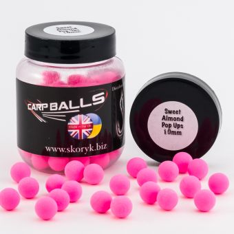 Бойлы Carpballs Pop Ups Sweet Almond 10 мм (Сладкий миндаль)