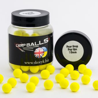 Бойлы Carpballs Pop Ups Acid Pear Drop 10 мм (Груша с кислинкой)