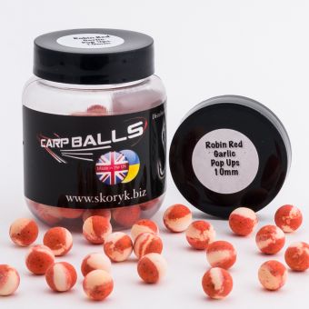 Carpballs Pop Ups Robin Red & Garlic 10mm (Смесь перцев, паприки и чеснока)