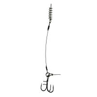 Повідець Goss для оснастки силікону Stinger Rig 1x7 - 9,5 см - Трійник №2 - 11 кг