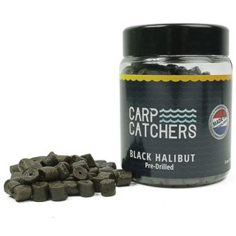 Насадок пеллетс Carp Catchers «Black Halibut Hook Pre-Drilled» - 150 грам