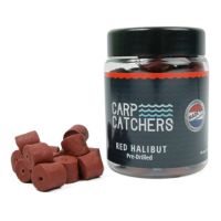 Насадочный пеллетс Carp Catchers «Red Halibut Hook Pre-Drilled» - 150 грамм