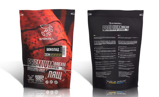 Підгодовування Interkrill Преміум - Серія Premium Baits - Лящ -Шоколад - 1 кг
