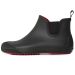 Мужские резиновые ботинки Nordman Beat ПС 30 Черные с красной подошвой