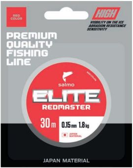 Жилка монофільна Salmo Elite REDMASTER - Зимова - 30 метрів (червона)