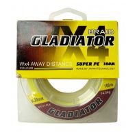 Шнур Gladiator - Yellow - 100 м