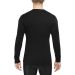 Термокофта чоловіча Aclima LightWool Undershirt Long Sleeve Man Jet Black - 100% вовна мериноса - Чорний