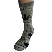 Термоноски Carpe Diem "Optimist" Конопля - Трекінгові - Зимові - Сіро-зелений