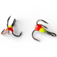 Трійник з краплею Anvi - Камінь білий - Колір 1 Зелено-Червоний