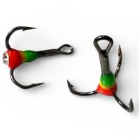 Трійник з краплею Anvi - Камінь білий - Колір 10 Зелено-Жовто-Червоний