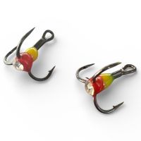 Трійник із краплею Anvi - Камінь білий - Колір 3 Жовто-Червоний