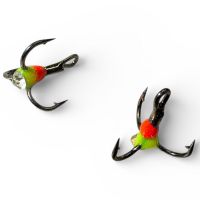 Трійник з краплею Anvi - Камінь білий - Колір 7 Червоно-Зелений