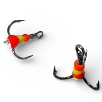 Трійник з краплею Anvi - Камінь білий - Колір 8 Червоно-жовто-Червоний