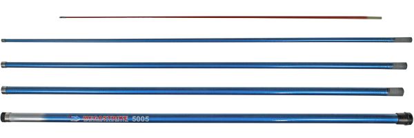 Вудилище MegaStrike без кілець - 5-25 г - Склопластик - 5 м