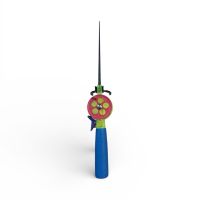 Вудка зимова Anvi - Ручка EVA 95 мм - Відкрита шпуля - З курком