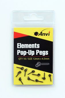 Гвинтове кріплення Anvi для Pop-Up Elements Pop-Up Pegs - Ø4,5 мм - Довжина 12 мм - 10 шт/уп