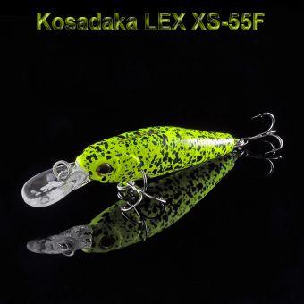 Воблер Kosadaka Lex XS 55F