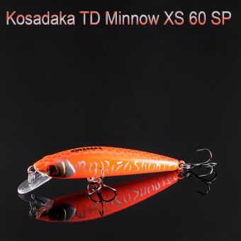 Воблер Kosadaka TD Minnow XS 60SP