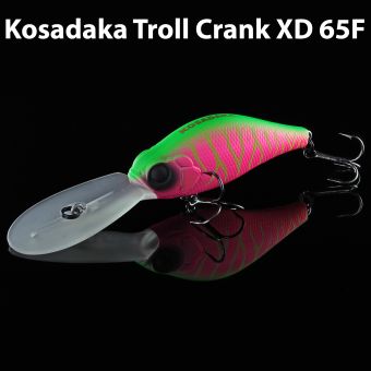 Воблер Kosadaka TROLL CRANK XD 65F