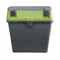Ящик для зимней рыбалки - 18 л - 35x39x18 см - Черно-оливковый - Украина