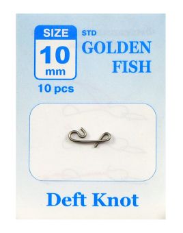 Застежка безузловая Golden Fish - Deft knot - 10 шт/уп